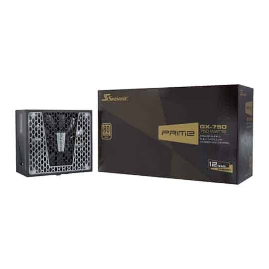 Seasonic PRIME GX 750 Watt Full Modular 80+ Gold PSU/Power Supply